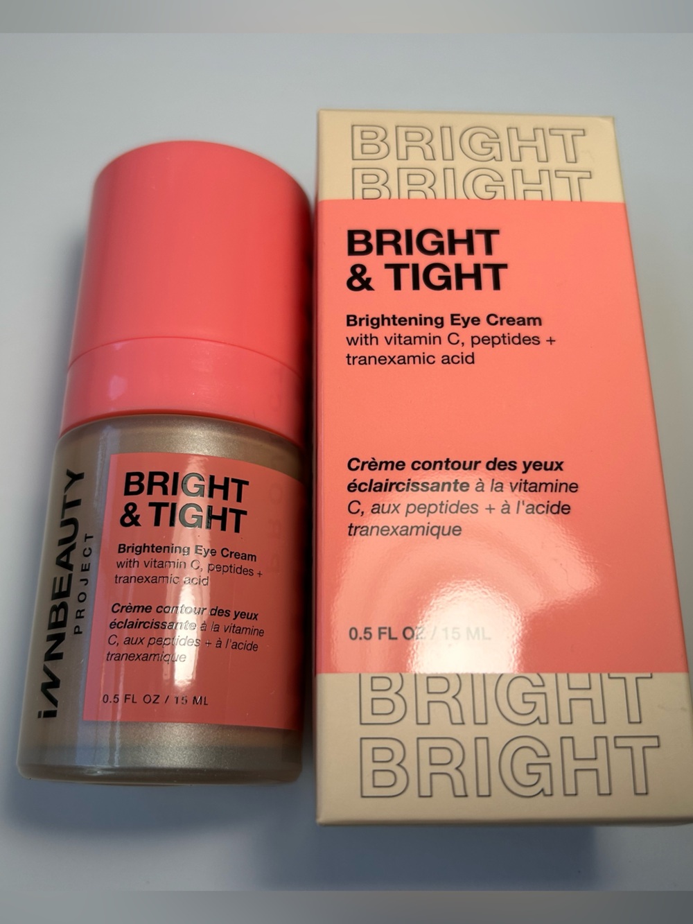 NWT🌷iNNBEAUTY Project Bright & Tight Dark Circle Firming Refillable Eye Cream